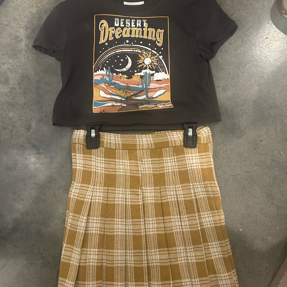 Desert Dreaming Kids Matching Set - Black and Tan